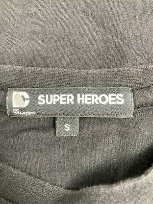 SUPER HEROES/Tシャツ/カットソー/トップス/ブラック/S