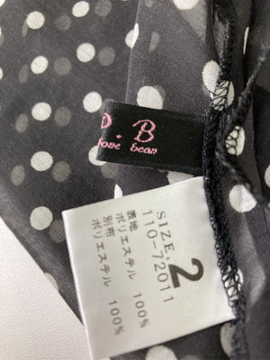 R.P.B/アールピービー/シャツ/ブラウス/トップス/ブラック/2