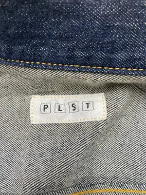 PLST/プラステ/デニムジャケット/ジャケット/アウター/ネイビー/M