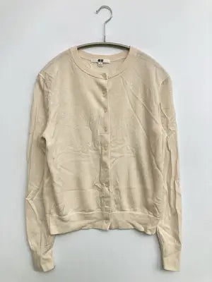 UNIQLO/ユニクロ/カーディガン/ボレロ/トップス/アイボリー/S