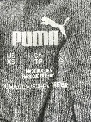 PUMA/プーマ/Tシャツ/カットソー/トップス/グレー/XS