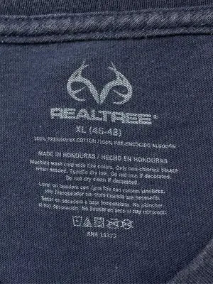 REALTREE/リアルツリー/Tシャツ/カットソー/トップス/ネイビー/XL