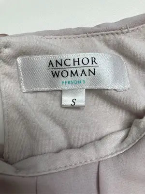 ANCHOR WOMAN/シャツ/ブラウス/トップス/ベージュ/S