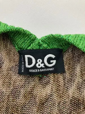 D&G/ノースリーブ/トップス/ブラウン/24/38