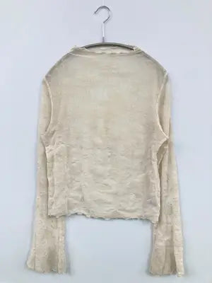 NICE CLAUP/ナイスクラップ/Tシャツ/カットソー/トップス/アイボリー/F
