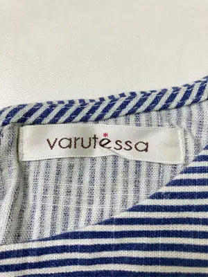 varutessa/Tシャツ/カットソー/トップス/ブルー/3L  バスト100～108　身長154～162