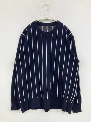 ZARA/ザラ/ニット/セーター/トップス/ネイビー/USA M