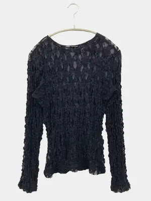ZARA/ザラ/シャツ/ブラウス/トップス/ブラック/L