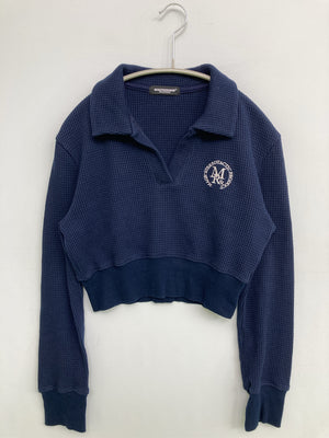 MAGPIE ROBIN/マグパイロビン/ニット/セーター/トップス/ネイビー/F