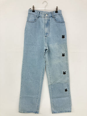 NieR CLOTHING/ニーアクロージング/デニムパンツ/パンツ/スカイブルー/F