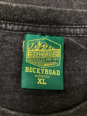 ROCKYROAD/Tシャツ/カットソー/トップス/ブラック/XL