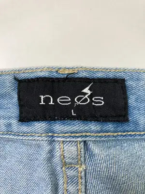 neos/ネオス/デニムパンツ/パンツ/スカイブルー/L