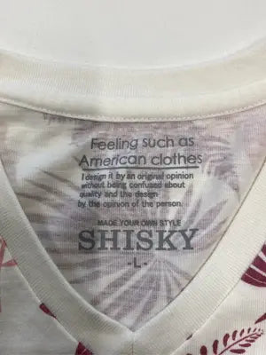 SHISKY/シスキー/Tシャツ/カットソー/トップス/レッド/L