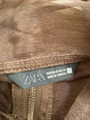 ZARA/ザラ/パーカー/トップス/ブラウン/M