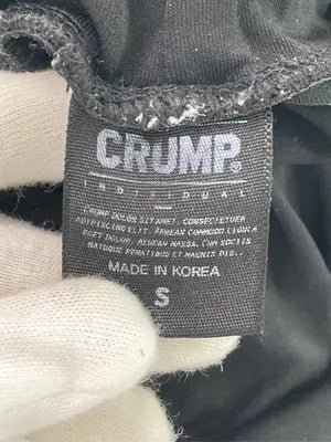 CRUMP/ジャージ/トラックパンツ/パンツ/ブラック/S