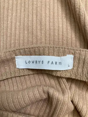 LOWRYS FARM/ローリーズファーム/Tシャツ/カットソー/トップス/ブラウン/L