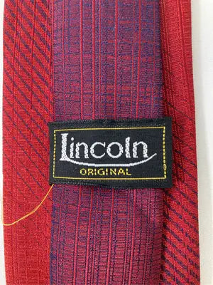 LINCOLN/リンカーン/ネクタイ/ファッション雑貨/レッド