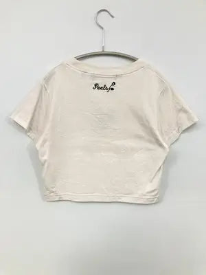X-GIRL/エックスガール/Tシャツ/カットソー/トップス/ホワイト/S