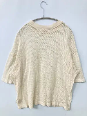 NEWDOSE/Tシャツ/カットソー/トップス/アイボリー