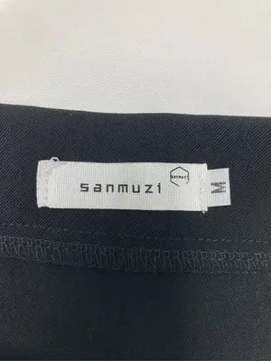 sanmuzi/ロングスカート/スカート/ブラック/M