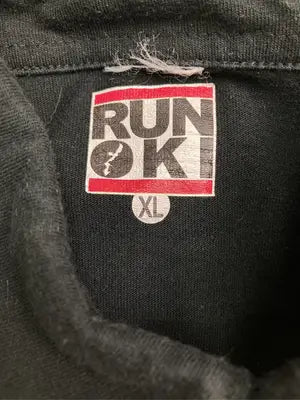 RUN KI/シャツ/ブラウス/トップス/ブラック/XL