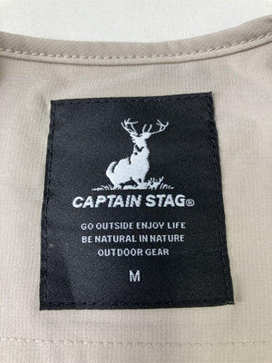 CAPTAIN STAG/ベスト/トップス/ベージュ/M