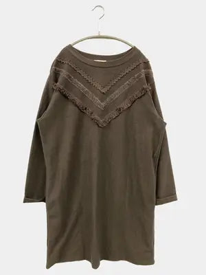 mystic/ミスティック/Tシャツ/カットソー/トップス/ブラウン/F