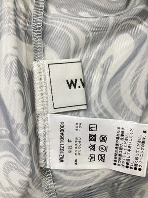 W.W.G/フーズフーギャラリー/Tシャツ/カットソー/トップス/グレー/F