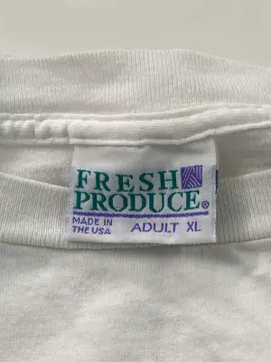 FRESH PRODUCE/Tシャツ/カットソー/トップス/ホワイト/XL