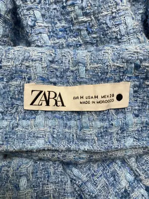 ZARA/ザラ/ドレス/ワンピース/ドレス/ブルー/M