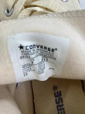 CONVERSE/コンバース/スニーカー/シューズ/アイボリー/24.5