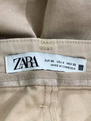 ZARA/ザラ/チノパンツ/パンツ/ベージュ/EUR 36