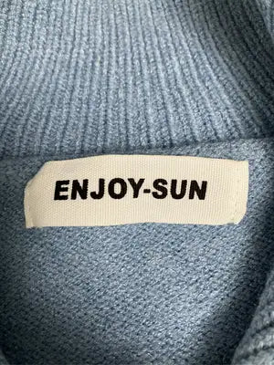 ENJOY-SUN/ニット/セーター/トップス/ブルー