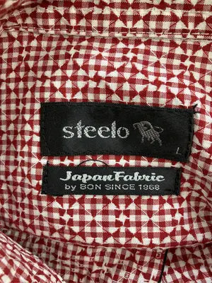 steelo/シャツ/ブラウス/トップス/レッド/L