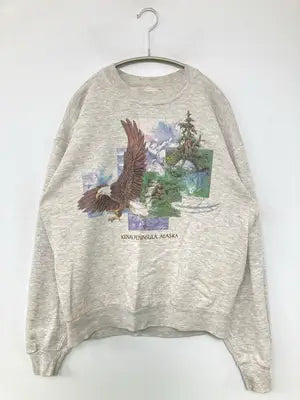 JERZEES/ジャージーズ/スウェット/トップス/グレー/M