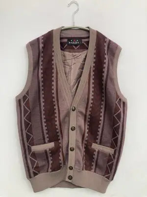 RONGDA/ベスト/トップス/ブラウン/L