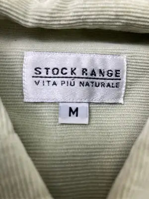 STOCK RANGE/シャツ/ブラウス/トップス/ライトグリーン/M