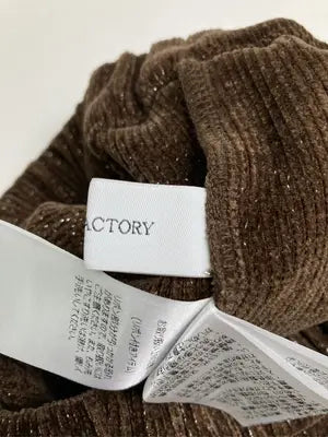 INTER FACTORY/インターファクトリー/ロングスカート/スカート/ブラウン/F