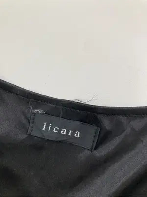 licara/Tシャツ/カットソー/トップス/ブラック