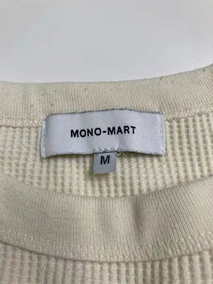 MONO-MART/モノマート/Tシャツ/カットソー/トップス/アイボリー/M