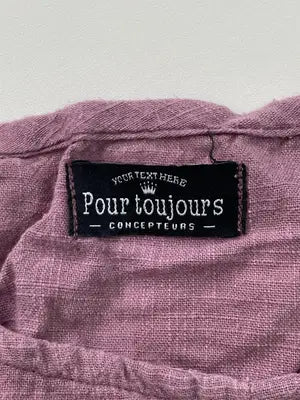 Pour toujours/Tシャツ/カットソー/トップス/パープル/M~L