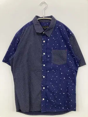 SPINASH/スピナッシュ/シャツ/ブラウス/トップス/ネイビー/L