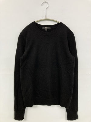UNIQLO/ユニクロ/ニット/セーター/トップス/ブラック/S