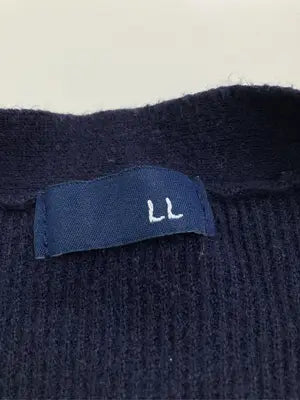 カーディガン/ボレロ/トップス/ネイビー/LL