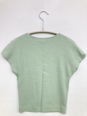ZARA/ザラ/Tシャツ/カットソー/トップス/ライトグリーン/S