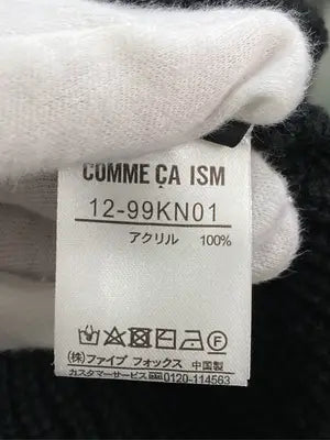 COMME CA ISM/コムサイズム/ニット/セーター/トップス/ブラック/11