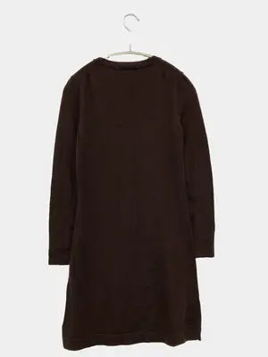 UNIQLO/ユニクロ/ワンピース/ワンピース/ドレス/ブラウン/S