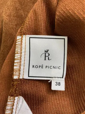 ROPE PICNIC/ロペピクニック/シャツワンピース/ワンピース/ドレス/ブラウン/38