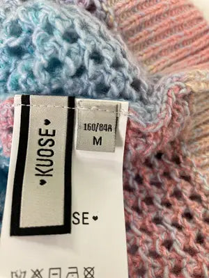 KUOSE/ニット/セーター/トップス/ブルー/M