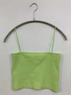 ZARA/ザラ/キャミソール/トップス/ライトグリーン/EUR L/USA L/MEX 30